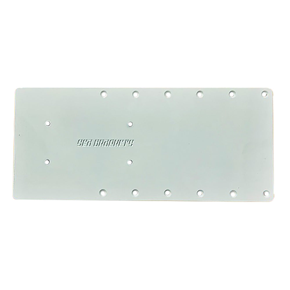 Sea Brackets 16 Straight Trolling Motor Plate fGarmin Kraken