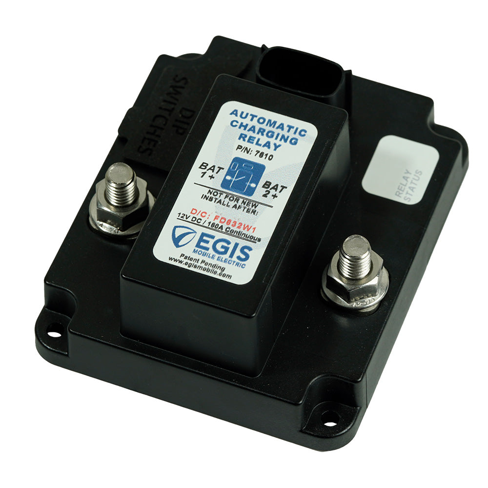 Egis Programmable Automatic Charging Relay ACR 160A 12V