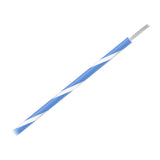 Pacer 16 AWG Gauge Striped Marine Wire 500 Spool  Blue wWhite Stripe