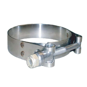 Trident Marine 316 Stainless Steel TBolt Clamp 34 Band  Range 825 to 869 10Count