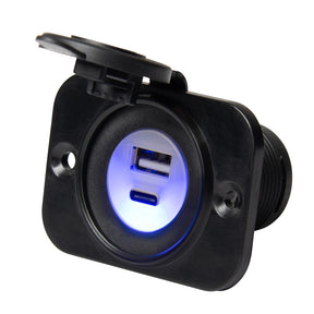 Marinco Sealink Dual USBAC Combo Charger