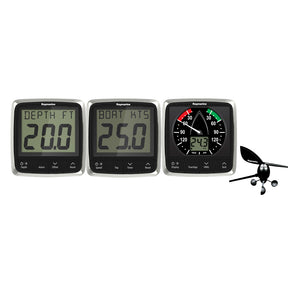 Raymarine i50i60 Wind Speed Depth System Pack wTransducers