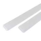 SeaDek Cockpit Coaming Bolster Set 2  4 x 39  20mm Thick  White wBrushed Texture
