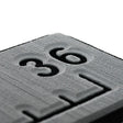 SeaDek 36 Routed Ruler  6mm  Brushed Texture  Storm GreyBlack