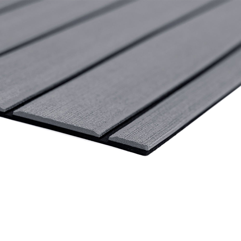 SeaDek 40 x 80 6mm Teak Full Sheet  Brushed Texture  Storm GreyBlack 1016mm x 2032mm x 6mm