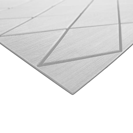 SeaDek 40 x 80 6mm Two Color Diamond Full Sheet  Brushed Texture  Cool GreyStorm Grey 1016mm x 2032mm x 6mm