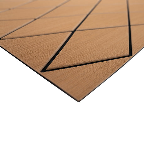 SeaDek 40 x 80 6mm Two Color Diamond Full Sheet  Brushed Texture  MochaBlack 1016mm x 2032mm x 6mm