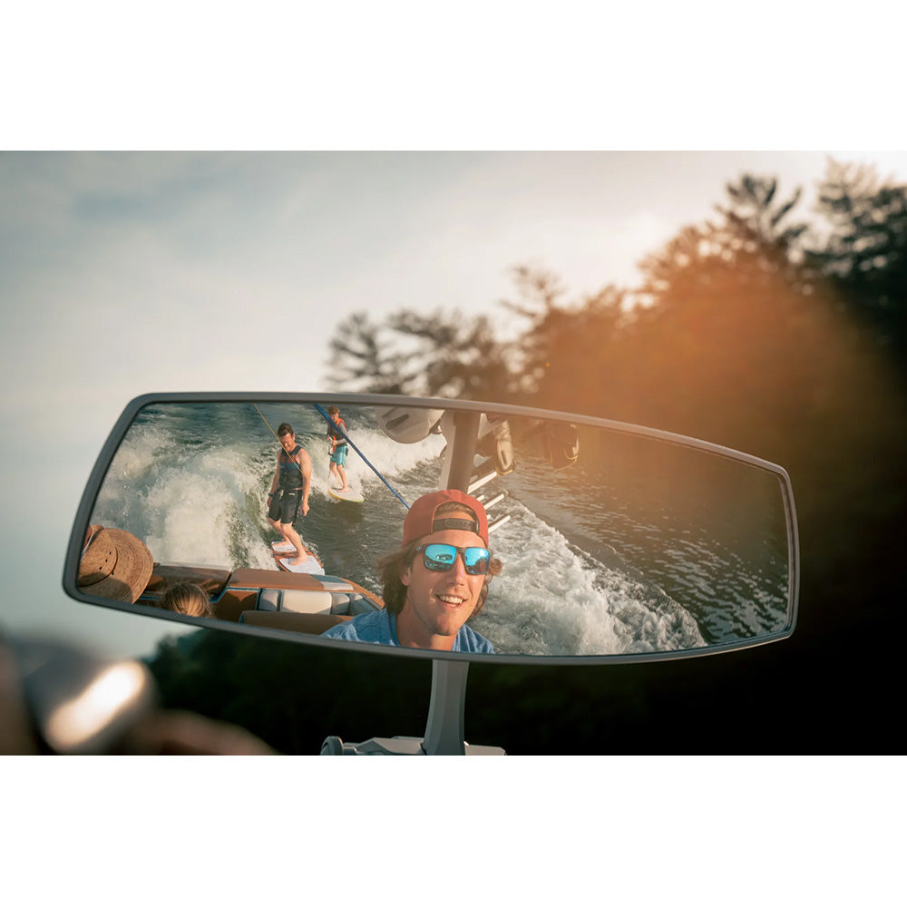 PTM Watersports VR140 Elite Mirror  6 x 20  140 Degree View  Grey