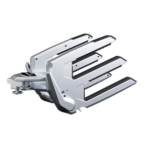PTM Watersports ClampForce 30 Clamping Wake Board Rack  Pair  Silver