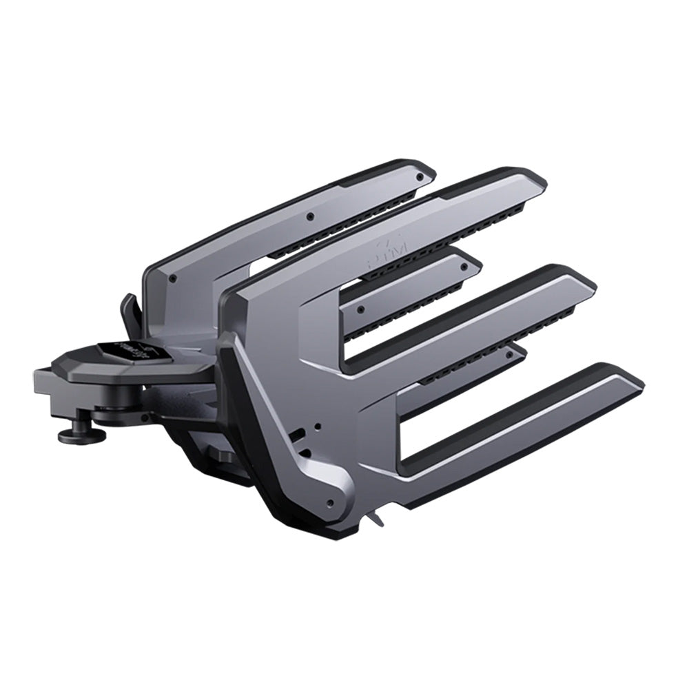 PTM Watersports ClampForce 30 Clamping Wake Board Rack  Pair  Grey