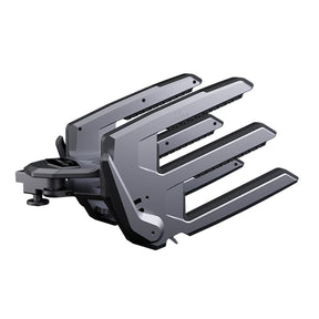 PTM Watersports ClampForce 30 Clamping Wake Board Rack  Pair  Grey