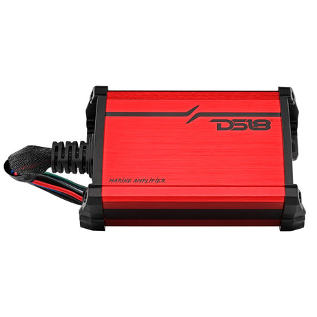 DS18 MP4A FullRange 4 Channel Class D Amplifier  4 x 40W RMS  4Ohm