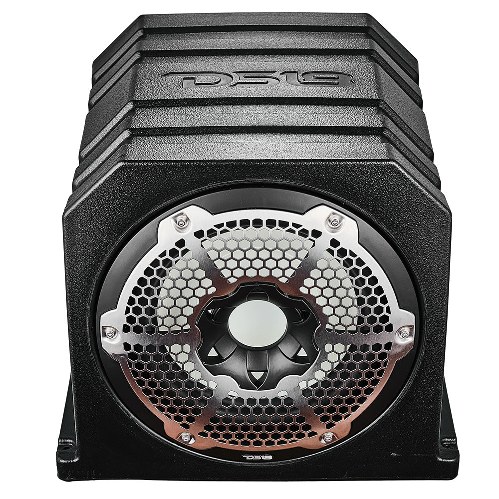 DS18 HYDRO 10 Marine Sub Box wRGB Lighting  Black