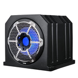 DS18 HYDRO 10 Marine Sub Box wRGB Lighting  Black