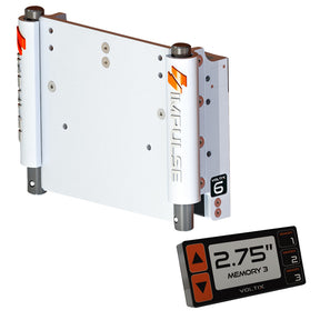 IMPULSE XL 6 Set Back Electric Jack Plate wSmart Control  White Cerakote