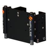 IMPULSE XL 10 Set Back Electric Jack Plate wStandard Control  Black Anodize