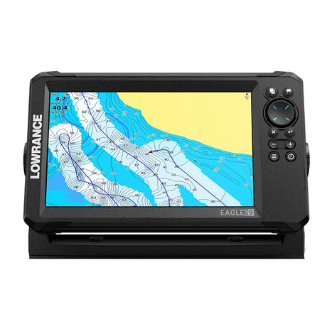 Lowrance Eagle Eye 9 Live wTM Transducer  CMAP DISCOVER Chart