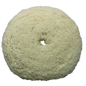 Presta White Wool Aggressive Cutting Pad  9