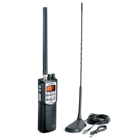 Uniden PRO501TK Handheld CB Radio wHigh Gain Magnetic Mount Antenna