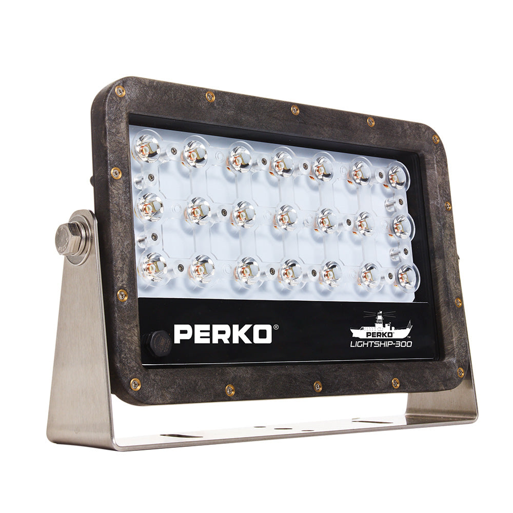 Perko Lightship 100 LED High Performance Spotlight  1224V  Black