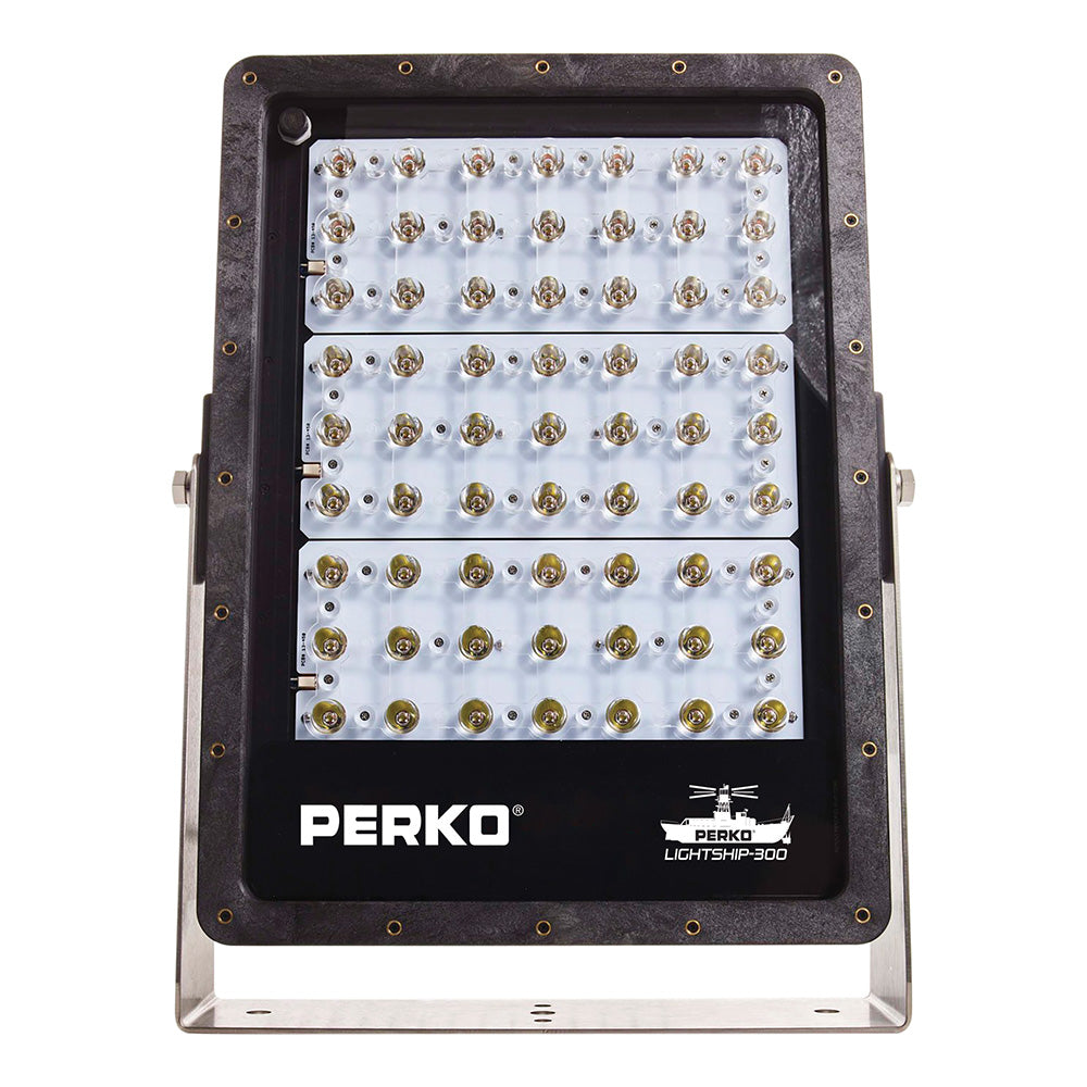 Perko Lightship 300 LED High Performance Floodlight  1224V  Black