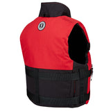 Mustang Accel 100 Foam Fishing Vest  Small  RedBlack