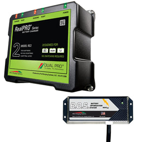 Dual Pro RS2 2 Bank Battery Charger w2 Bank BOS