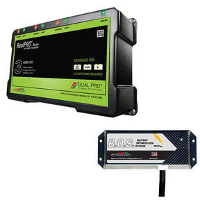 Dual Pro RS3 3 Bank Battery Charger w2 Bank BOS