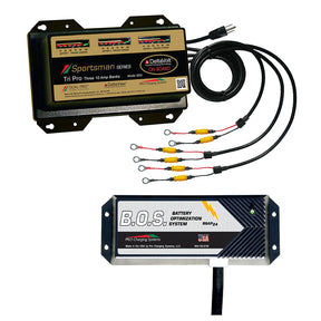 Dual Pro SS3 3 Bank Battery Charger w3 Bank BOS