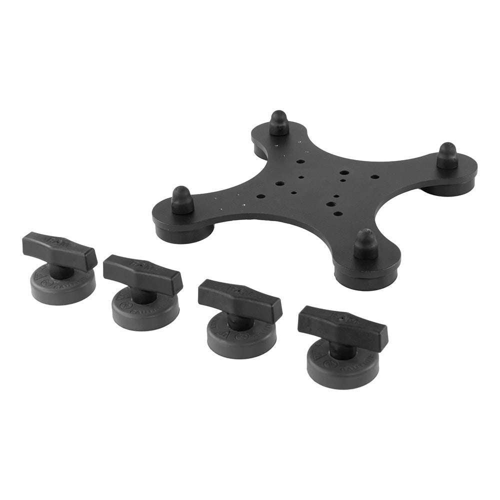 RAM Mount RAM ToughMag 48MM 4Point Magnetic Mounting Base