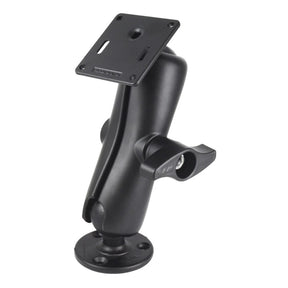 RAM Mount RAM Double Ball Mount w75 x 75mm VESA Plate  Jam Nut  Medium