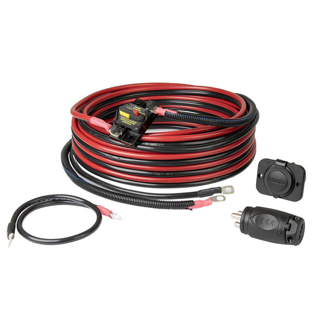 Marinco 24V Trolling Motor Wiring Kit w70A Plug  Receptacle