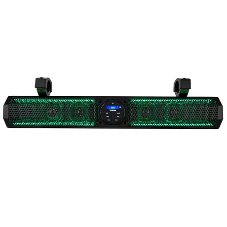 DS18 26 Marine Amplified Sound Bar wBluetooth 600W w6 Speaker System  RGB LED