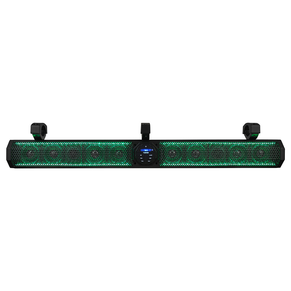DS18 37 Marine Amplified Sound Bar wBluetooth 1200W w10 Speaker System  RGB LED