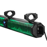 DS18 37 Marine Amplified Sound Bar wBluetooth 1200W w10 Speaker System  RGB LED
