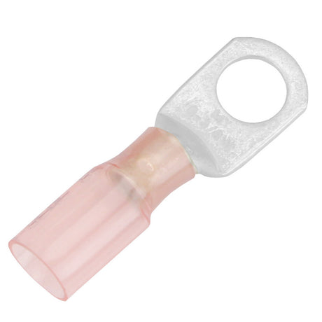 Pacer 8 AWG Heat Shrink Ring Terminal  38 Stud Size  25 Pack