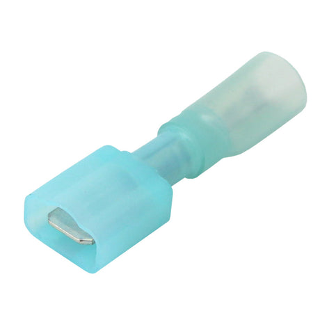 Pacer 1614 AWG FullyInsulated Male Disconnect Terminal  Blue  25 Pack