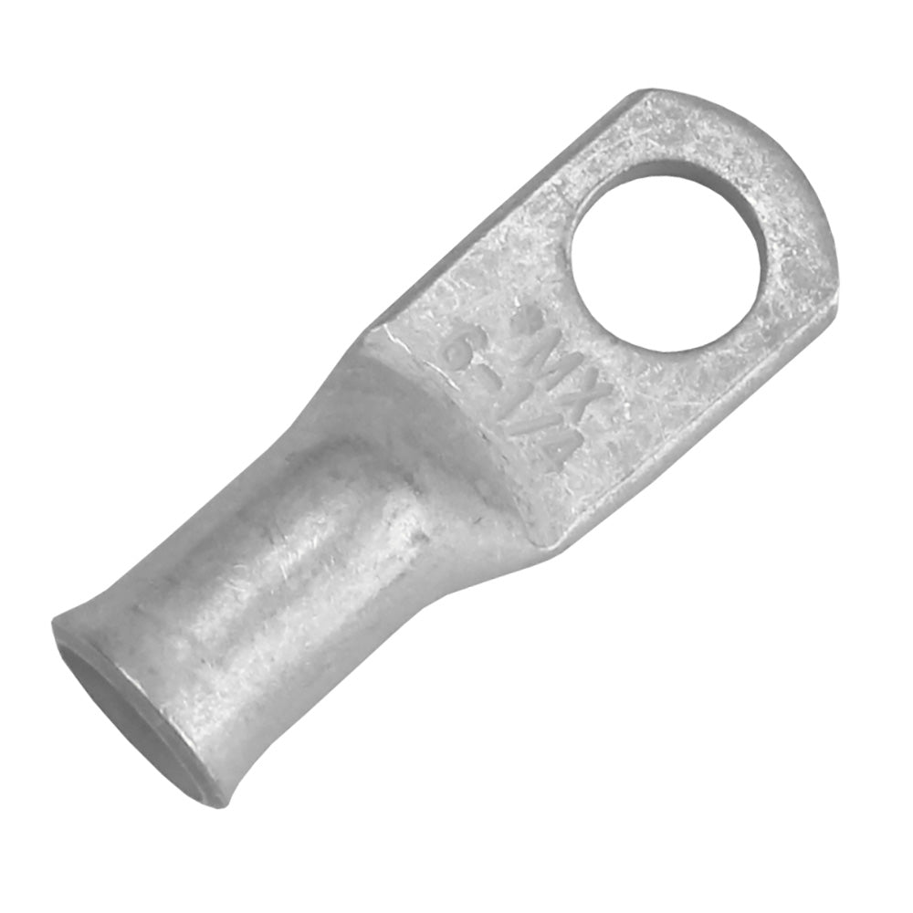 Pacer Tinned Lug 6 AWG  14 Stud Size  10 Pack