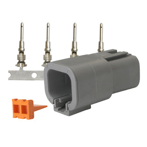 Pacer DTP Deutsch Receptacle Repair Kit  1412 AWG 4 Position