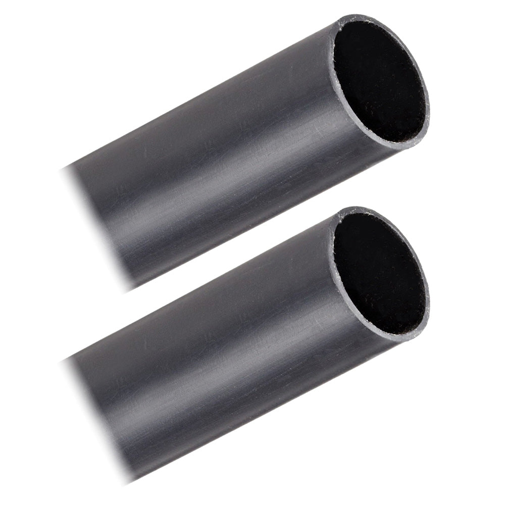 Pacer Battery Cable Heavy Wall Heat Shrink Tubing  1 x 12  Black 2Pieces