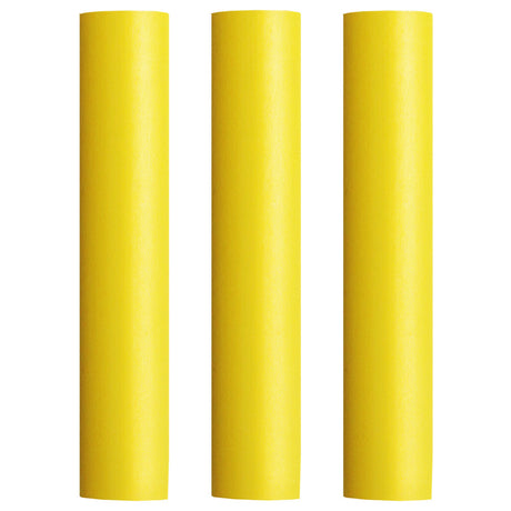 Pacer Battery Cable Heat Shrink Tubing  1 x 12  Yellow 3Pieces