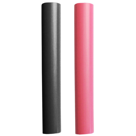 Pacer Battery Cable Heat Shrink Tubing  34 x 3  BlackRed 2Pieces Combo Pack