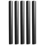 Pacer Battery Cable Heat Shrink Tubing  38 x 12  Black 5Pieces