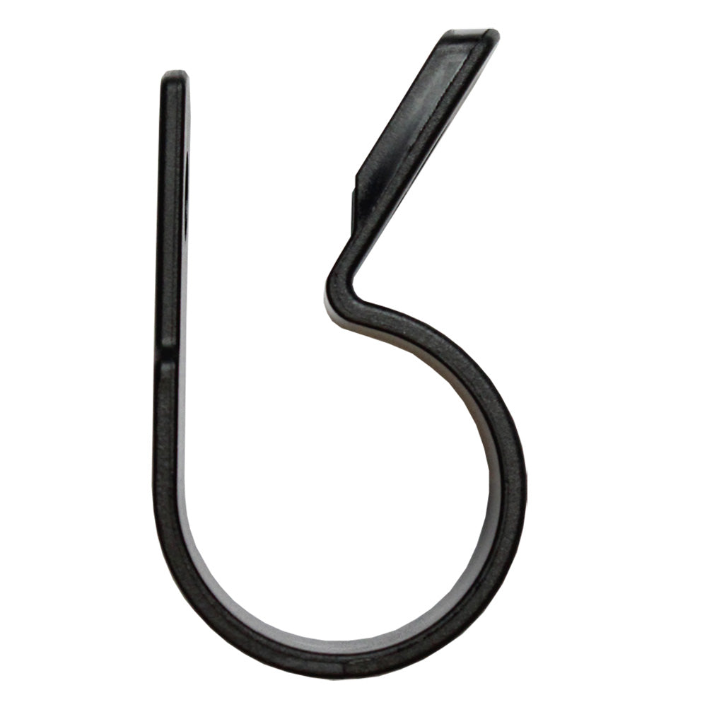Pacer UV Resistant Nylon CClamps  38  Black  25 Pack