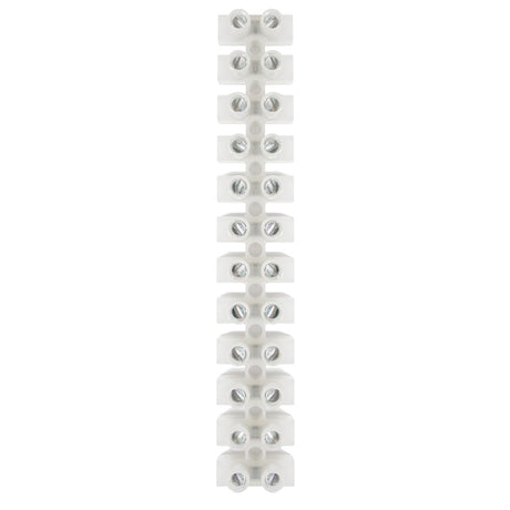 Pacer 40A Euro Style Terminal Block  12 Positions  5 Pack