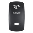 Pacer Actuator  BLOWER fV Series Contura Switches  Black  Laser Etched TopBottom Light