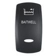Pacer Actuator  BAITWELL fV Series Contura Switches  Black  Laser Etched TopBottom Light
