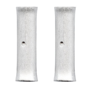 Pacer Seamless Butt Splice  2 AWG  NonInsulated  2 Pack