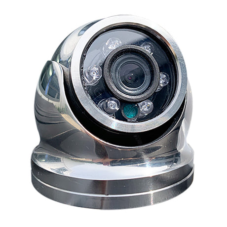 Iris HiResolution Analog Mini Dome Camera  316 Stainless Steel  CVBS  TVI  36