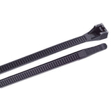 Ancor 8 UV Black Heavy Duty Cable Zip Ties  100 Pack